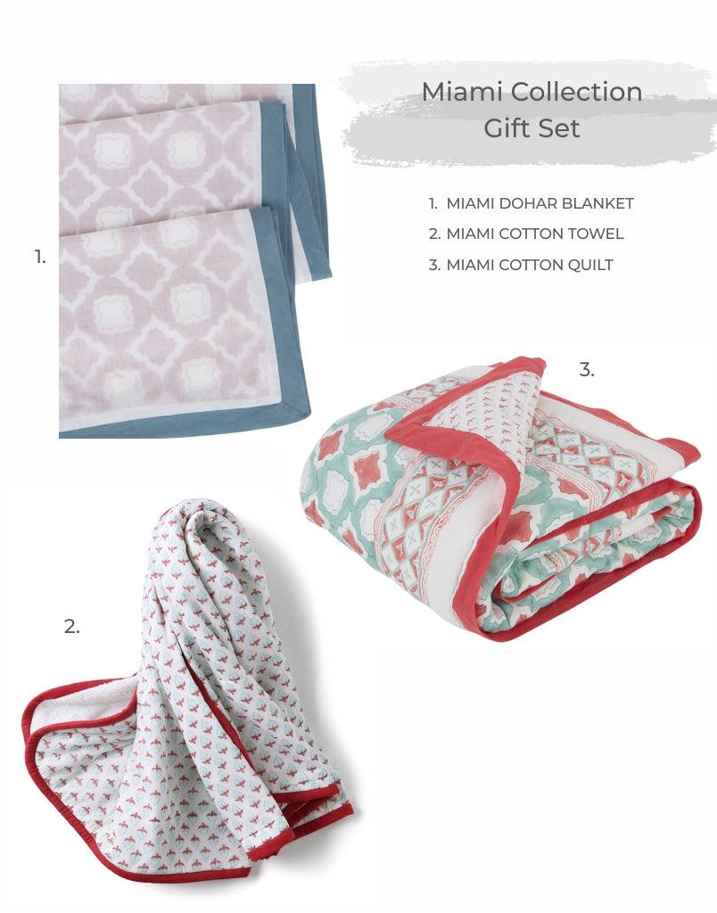 Going Home Newborn Bed + Bath Gift Set - Why and Whale