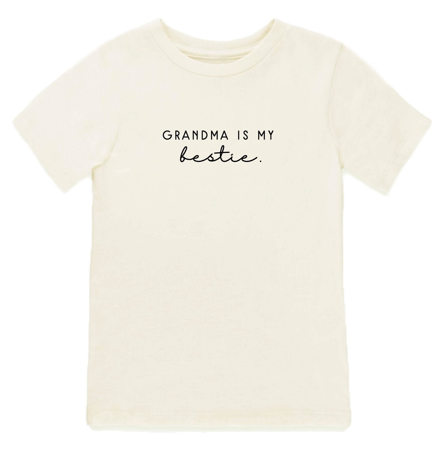 Grandma is My Bestie - Organic Cotton Kids Graphic Tee