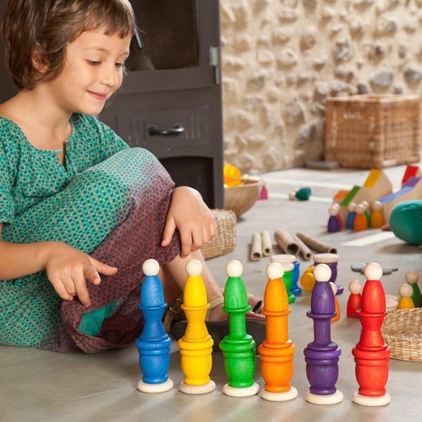 Grapat - Nins Cups and Coins Stack and Sort Game - Why and Whale