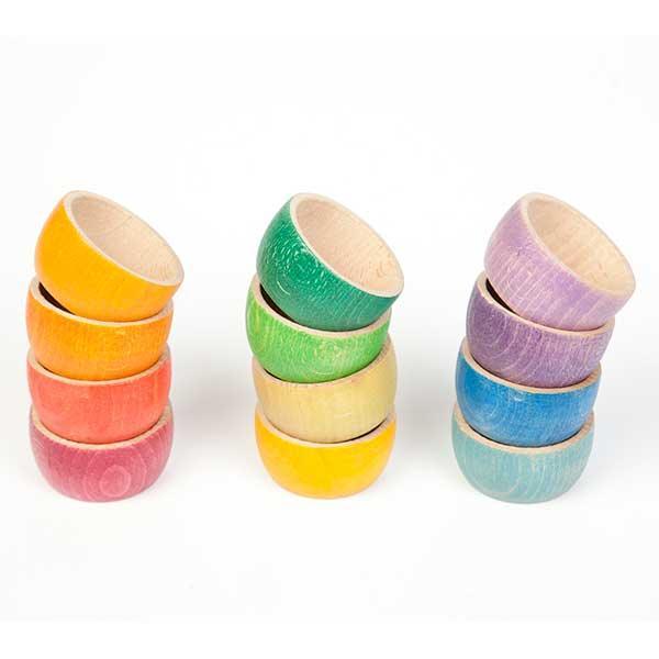 Grapat - Twelve Montessori Sorting Bowls - Why and Whale
