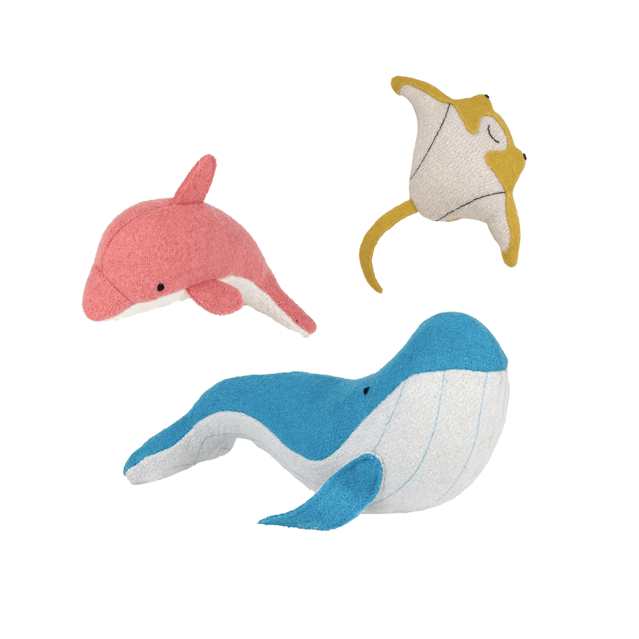 Holdie Set - Ocean Animals - Why and Whale