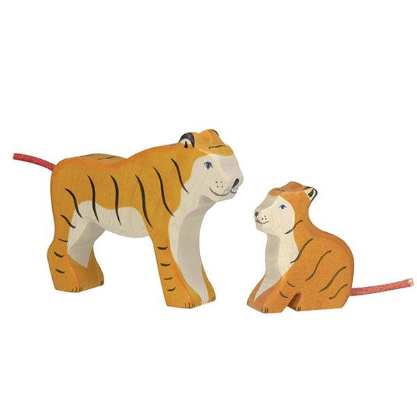 Holztiger - Tiger Set, Big and Small - Why and Whale