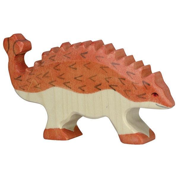 Holztiger - Wooden Animal - Ankylosaurus - Why and Whale
