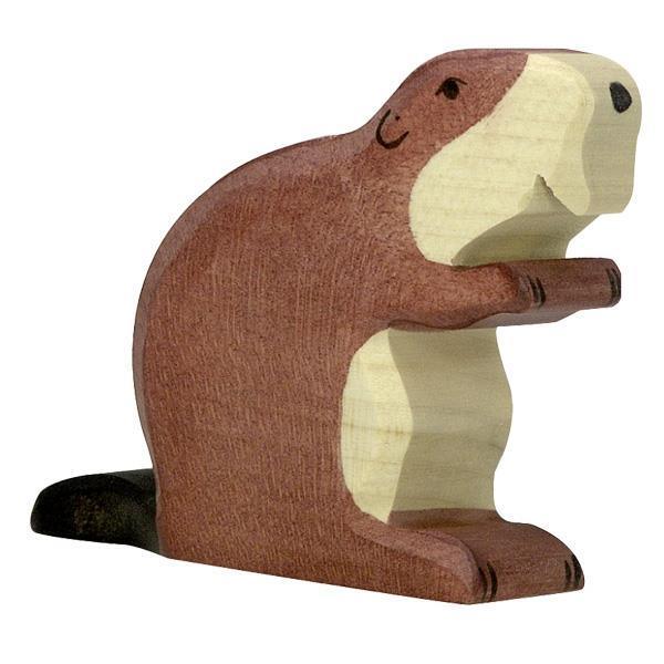 Holztiger - Wooden Animal - Beaver - Why and Whale