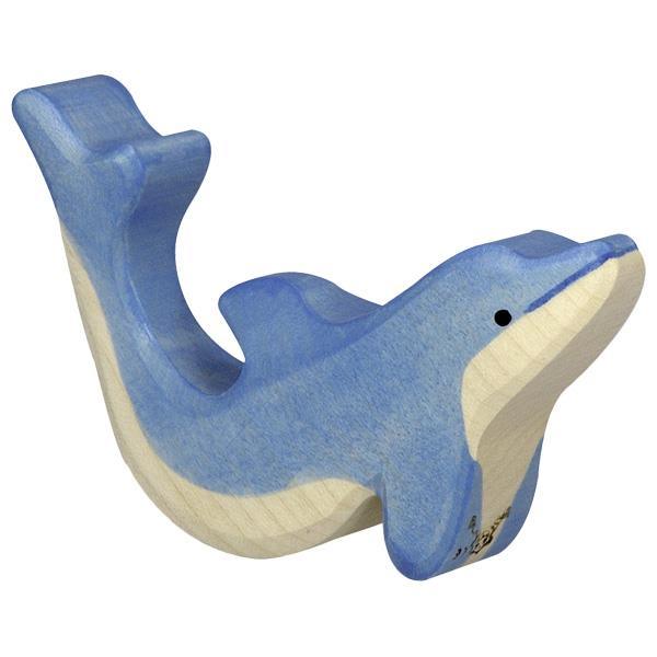 Holztiger - Wooden Animal - Dolphin, small - Why and Whale