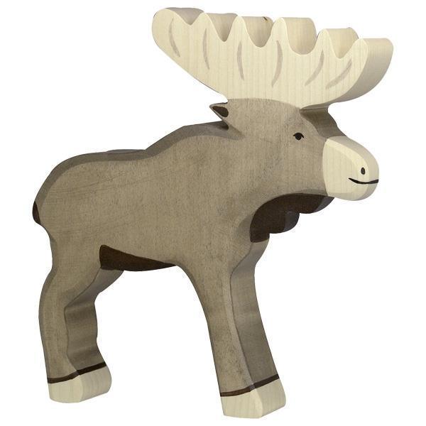 Holztiger - Wooden Animal - Elk - Why and Whale