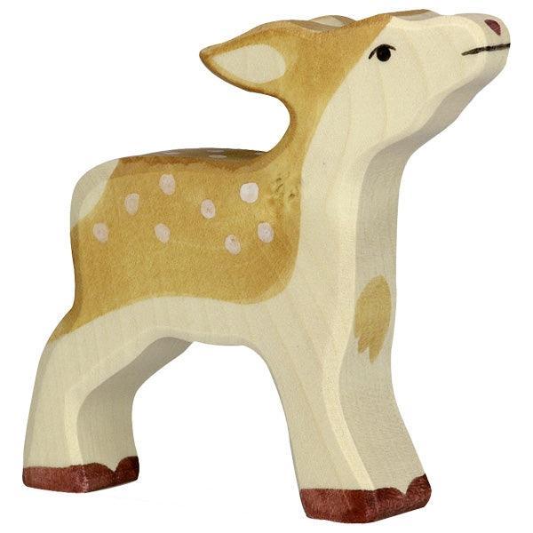 Holztiger - Wooden Animal - Fawn - Why and Whale