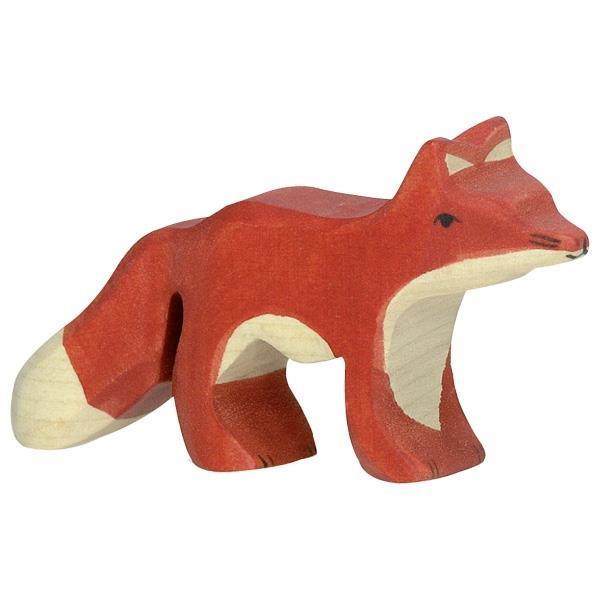 Holztiger - Wooden Animal - Fox, small - Why and Whale