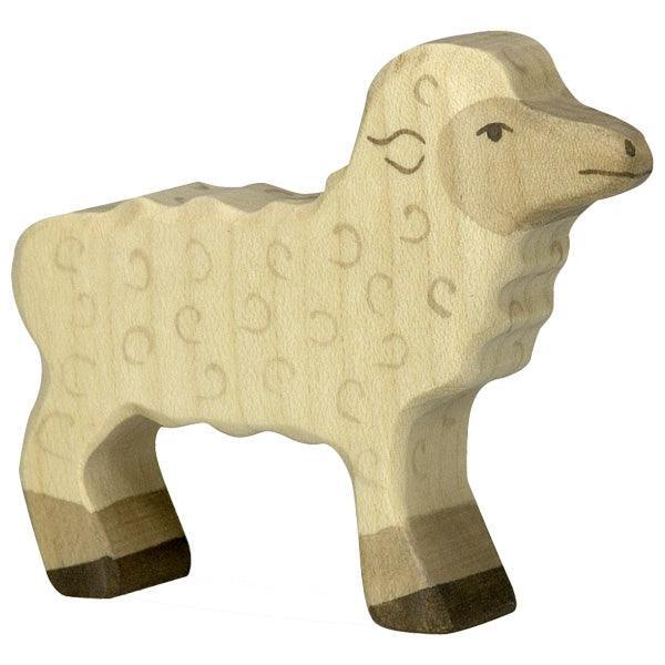 Holztiger - Wooden Animal - Lamb - Why and Whale
