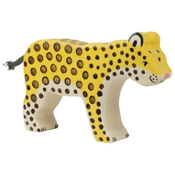 Holztiger - Wooden Animal - Leopard - Why and Whale