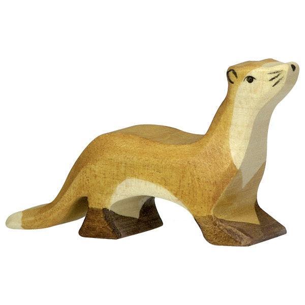 Holztiger - Wooden Animal - Marten - Why and Whale