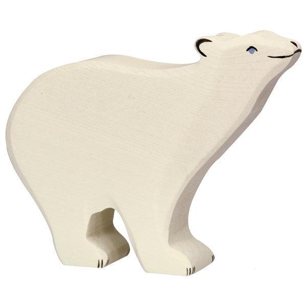 Holztiger - Wooden Animal - Polar Bear - Why and Whale