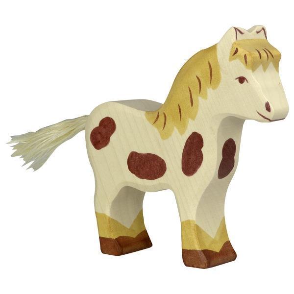 Holztiger - Wooden Animal - Pony - Why and Whale