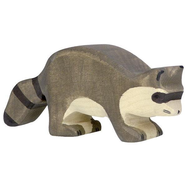 Holztiger - Wooden Animal - Raccoon - Why and Whale