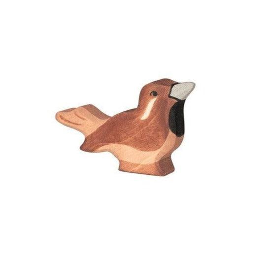 Holztiger - Wooden Animal - Sparrow - Why and Whale
