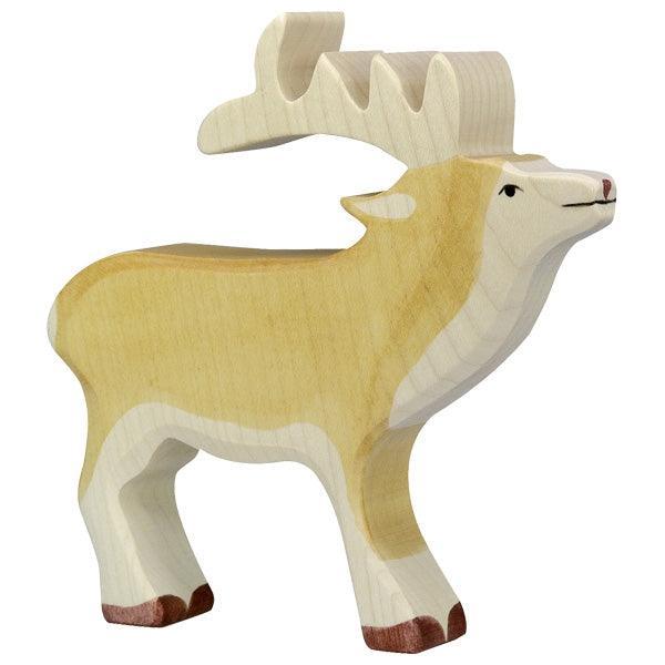 Holztiger - Wooden Animal - Stag - Why and Whale