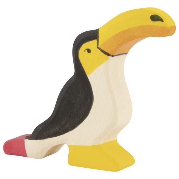 Holztiger - Wooden Animal - Toucan - Why and Whale