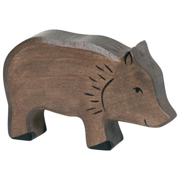 Holztiger - Wooden Animal - Wild Boar - Why and Whale