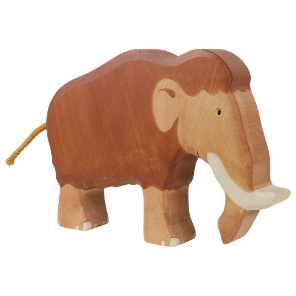 Holztiger - Wooden Animal - Woolly Mammoth - Why and Whale