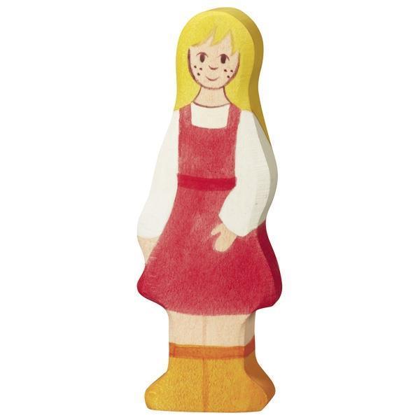 Holztiger - wooden figure - Daughter - Why and Whale