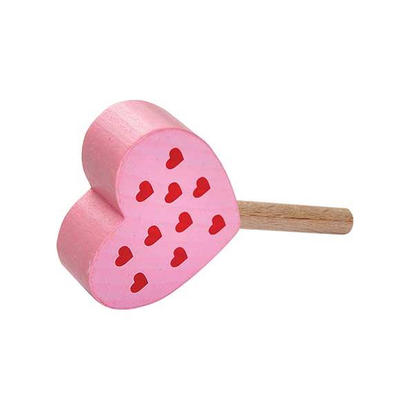 Ice Lolly Heart Raspberry Pretend Food - Why and Whale