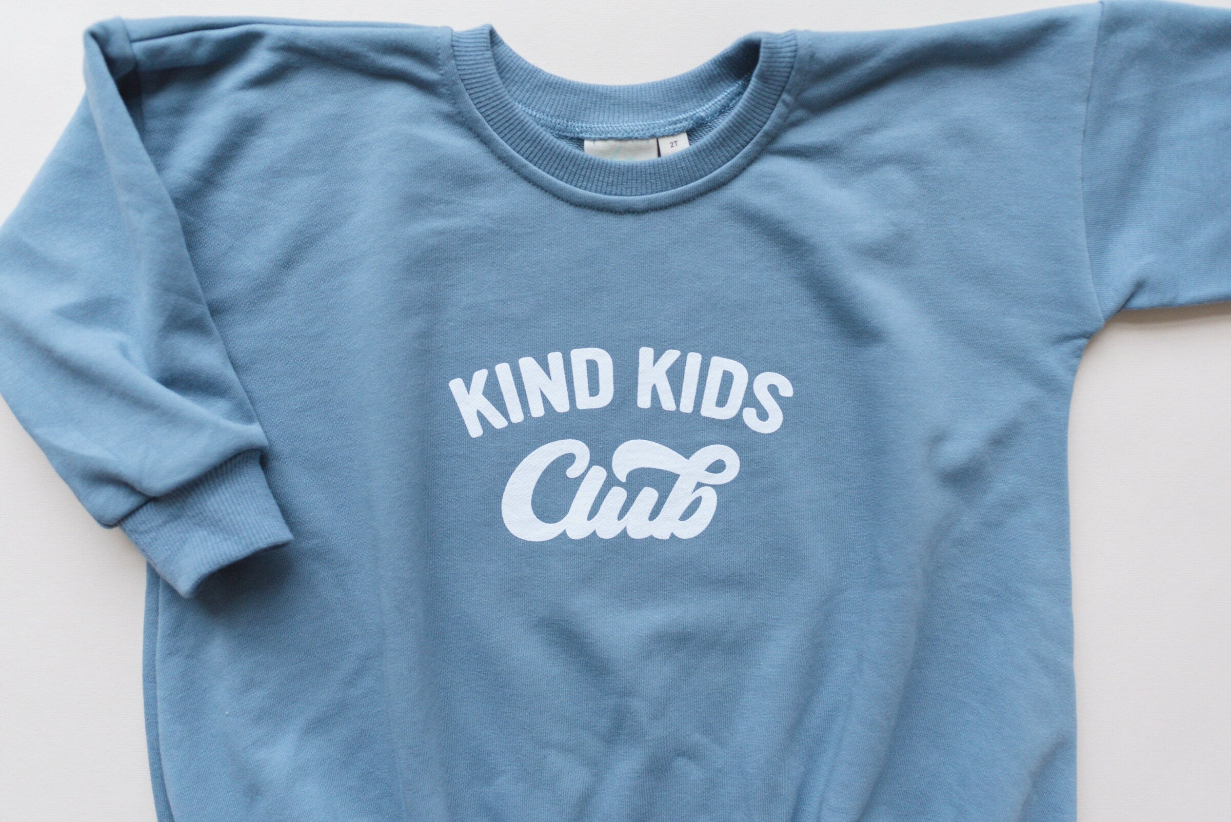 Kind Kids Club Sweatshirt Romper - more colors