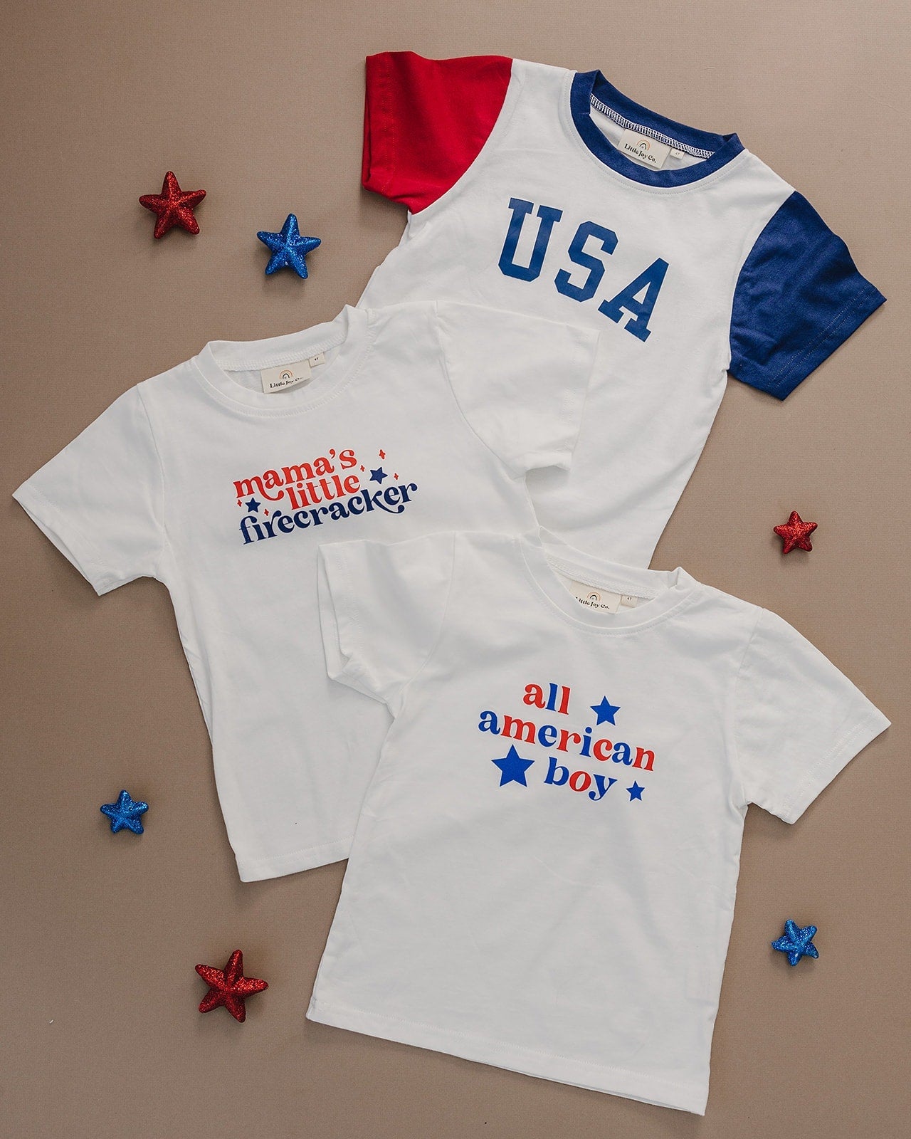 All American Boy T-Shirt - 4th of July Toddler Shirt - 4th of July Outfit - Red, White & Blue Patriotic Shirt - Toddler 4th of July - USA
