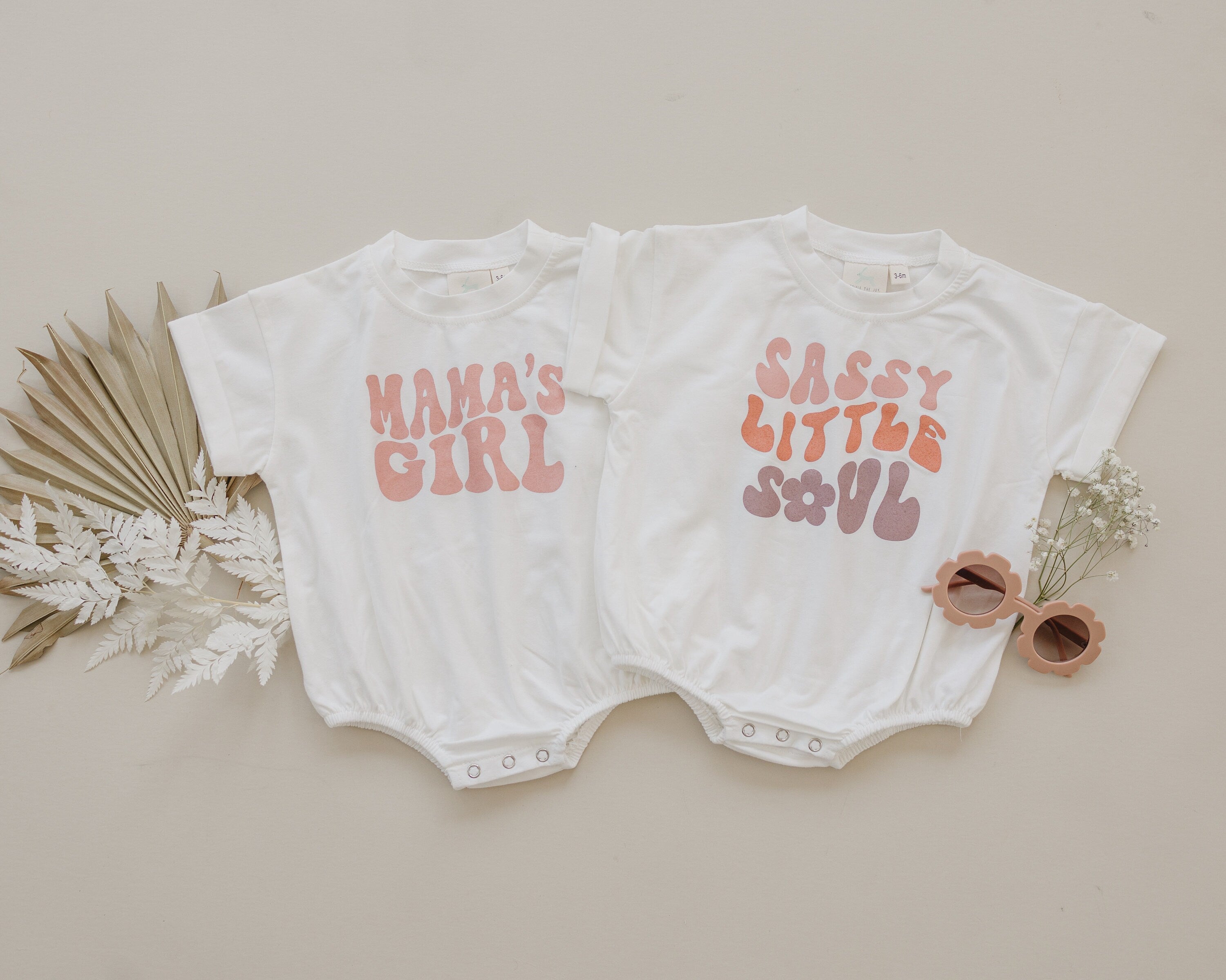 Mama's Girl Oversized T-Shirt Romper - more colors