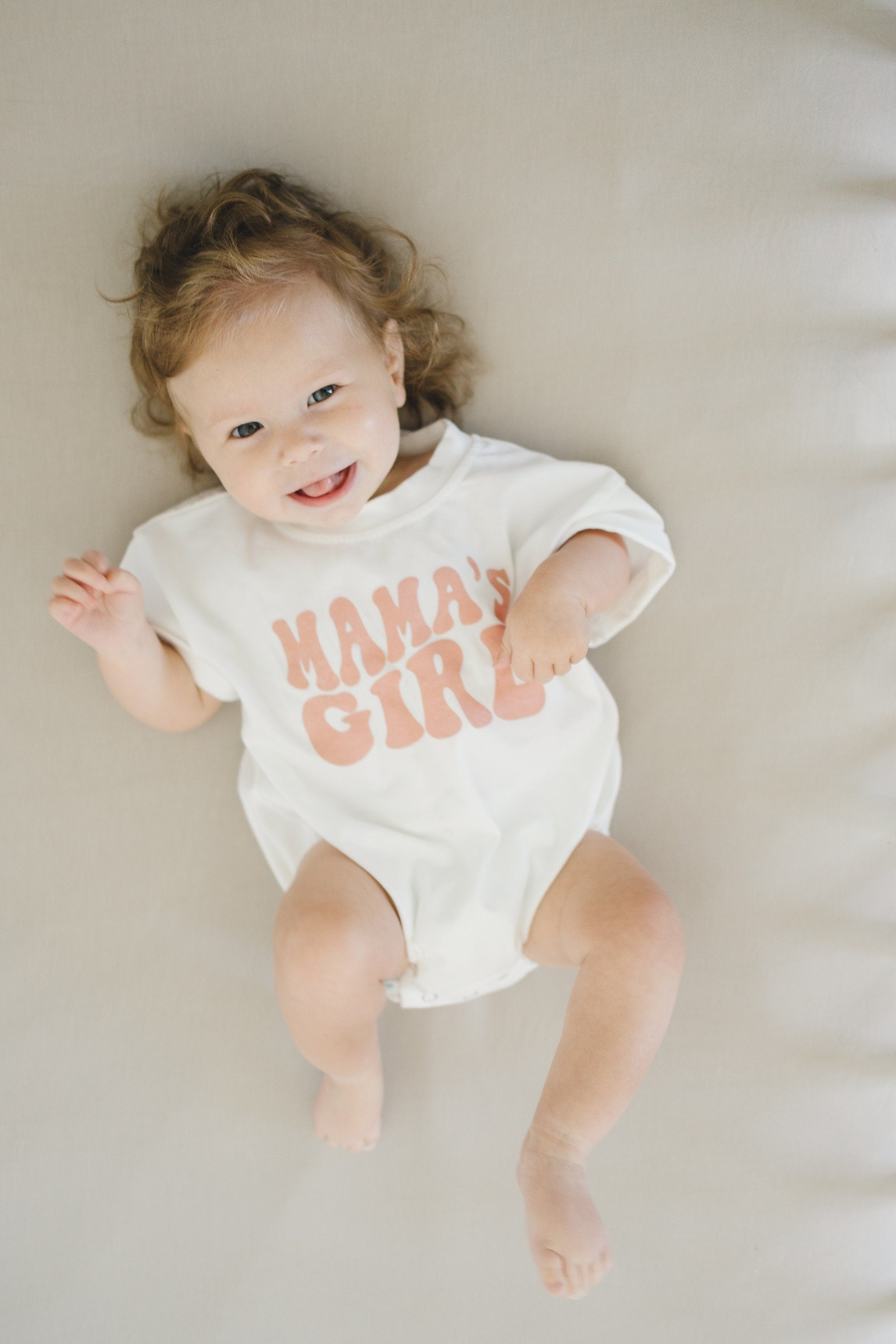 Mama's Girl Oversized T-Shirt Romper - more colors