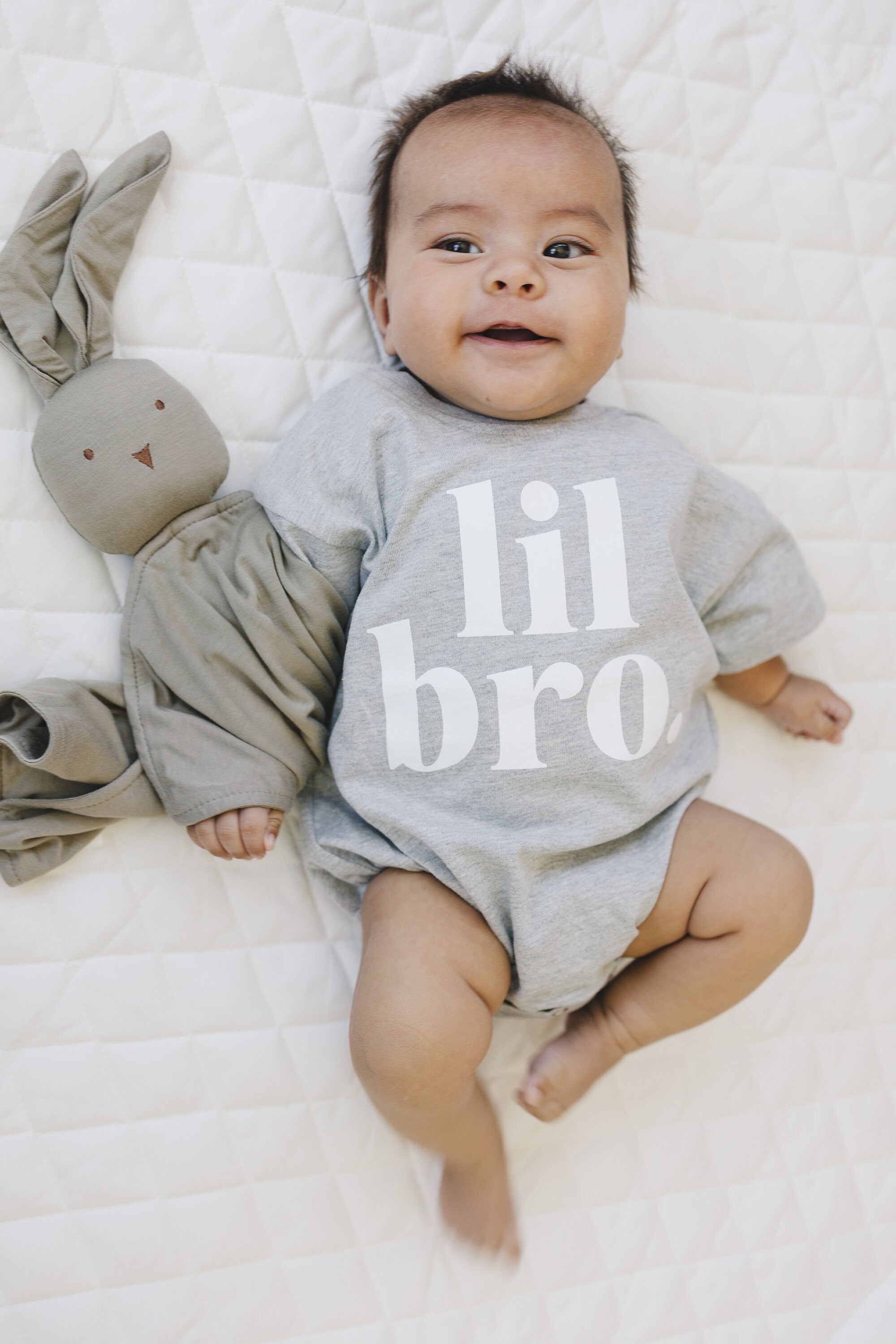 Lil Bro T-Shirt Romper - more colors