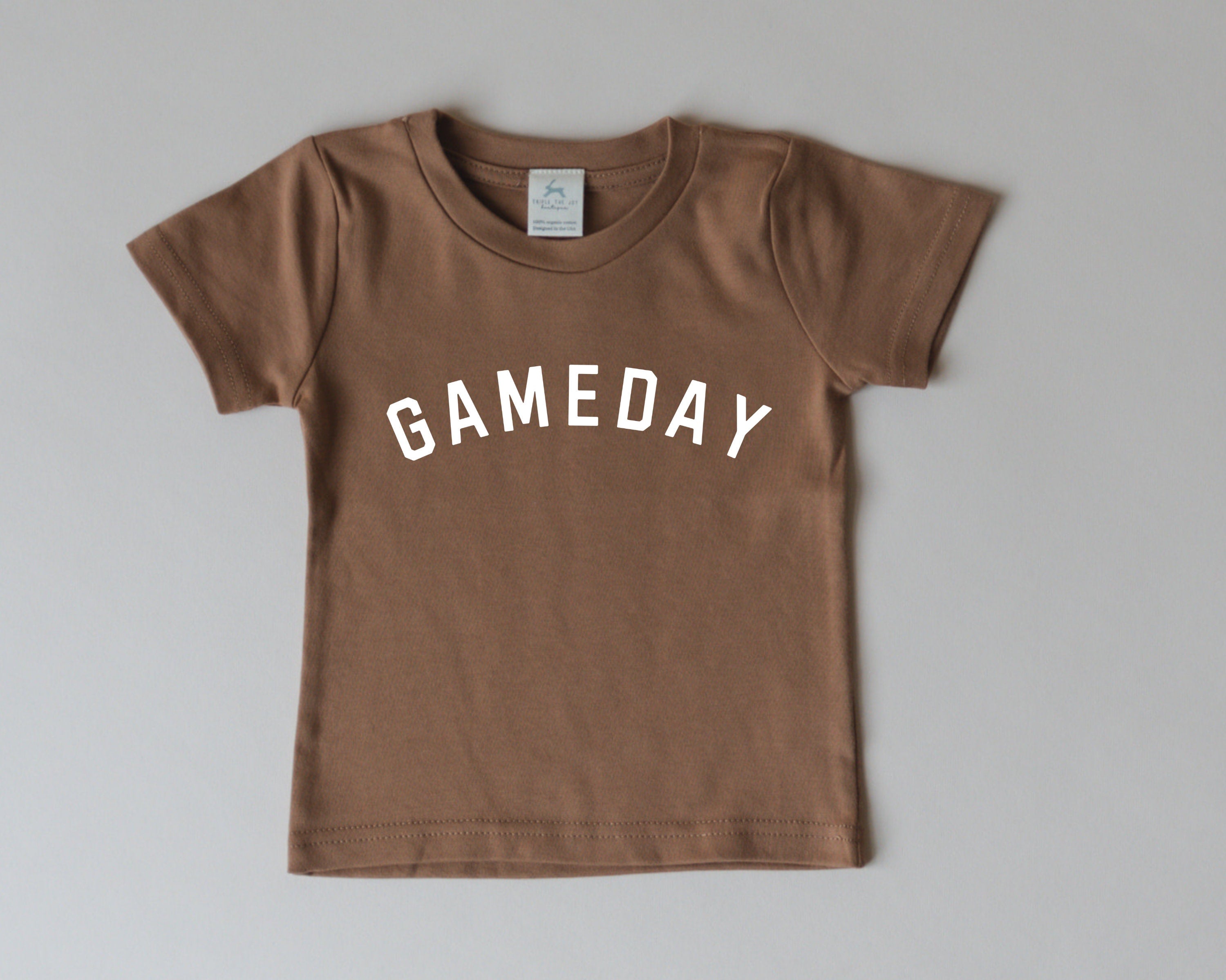 Gameday Organic Cotton Graphic Tee - more colors