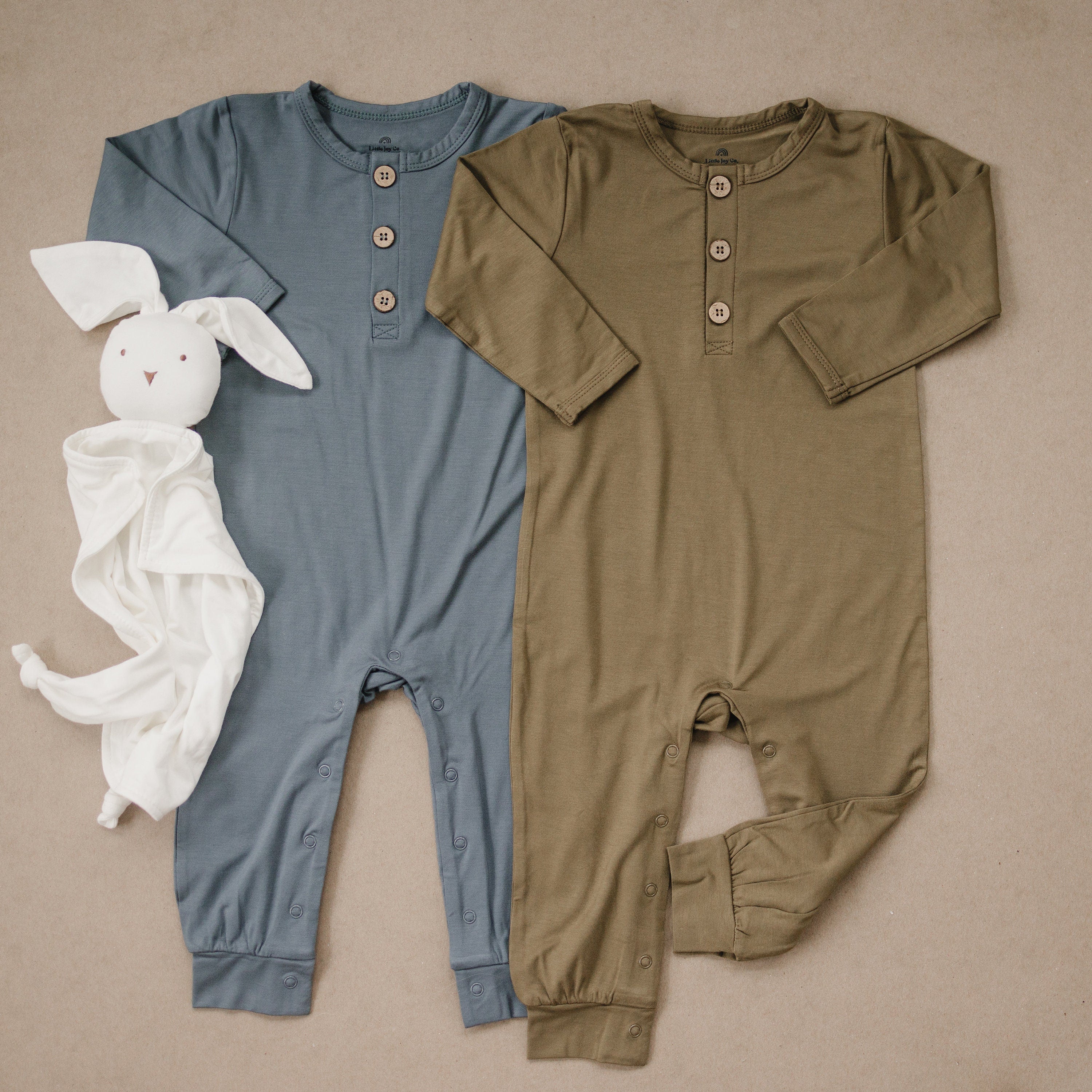Bamboo Henley Romper - more colors