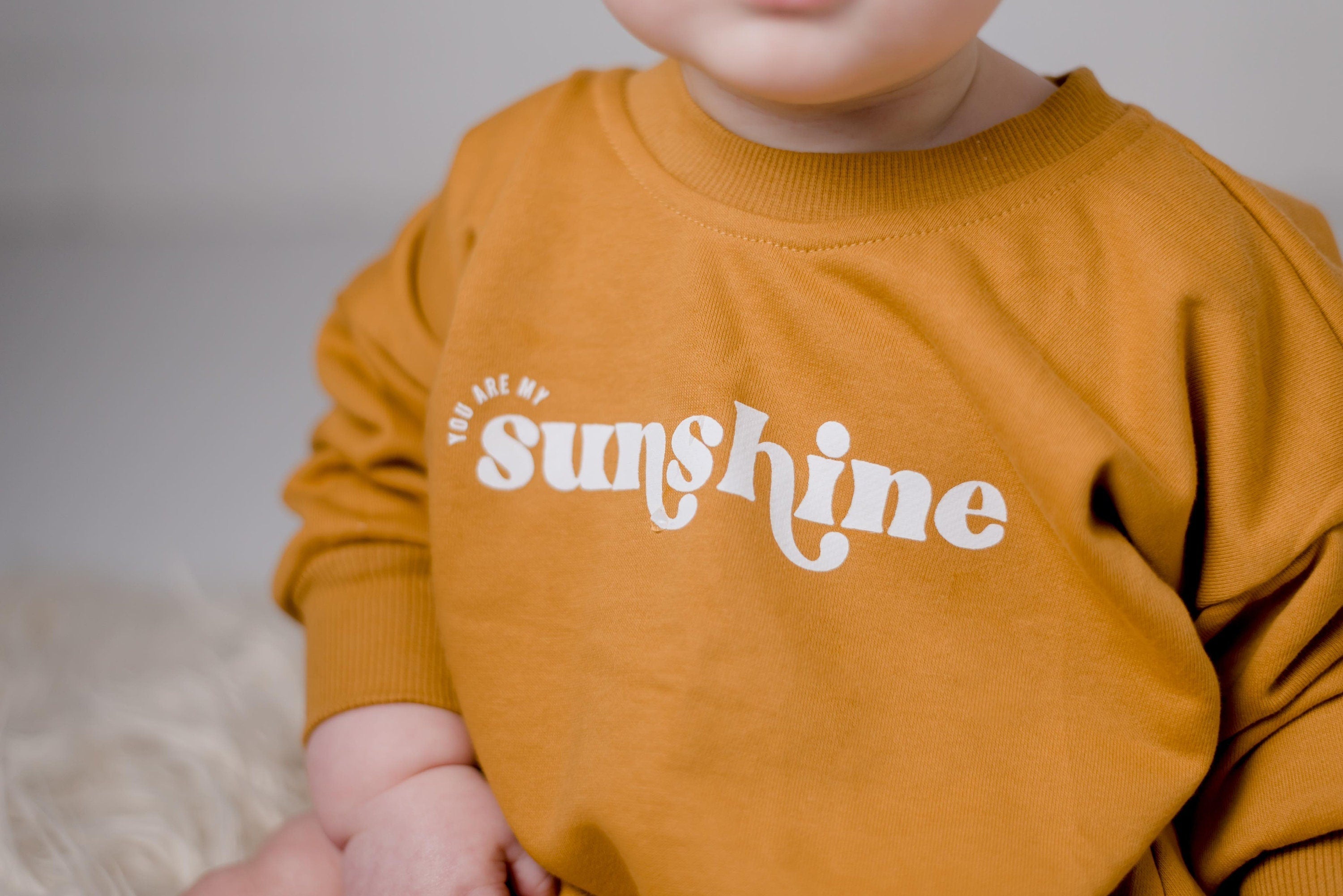 You Are My Sunshine Sweatshirt Romper