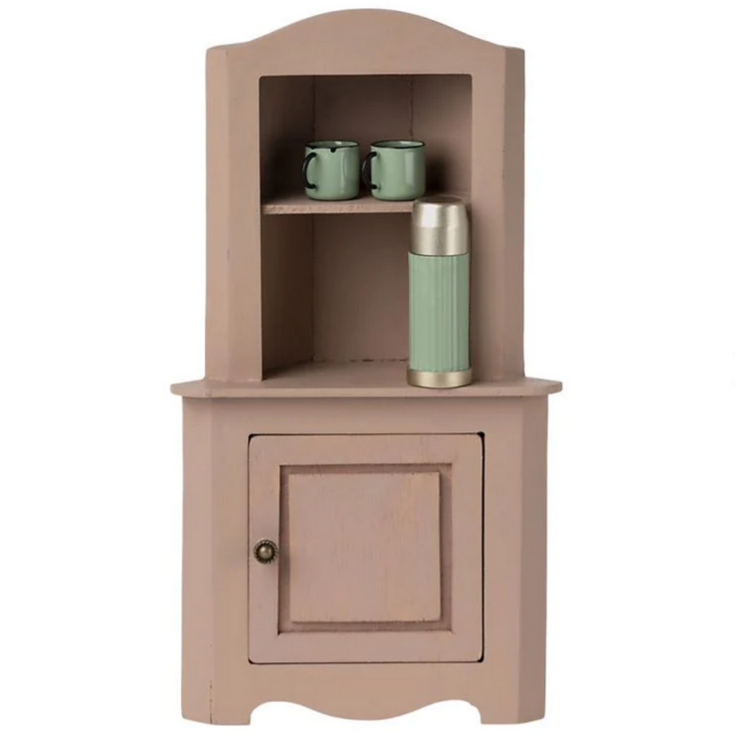 Maileg - Miniature corner cabinet, rose