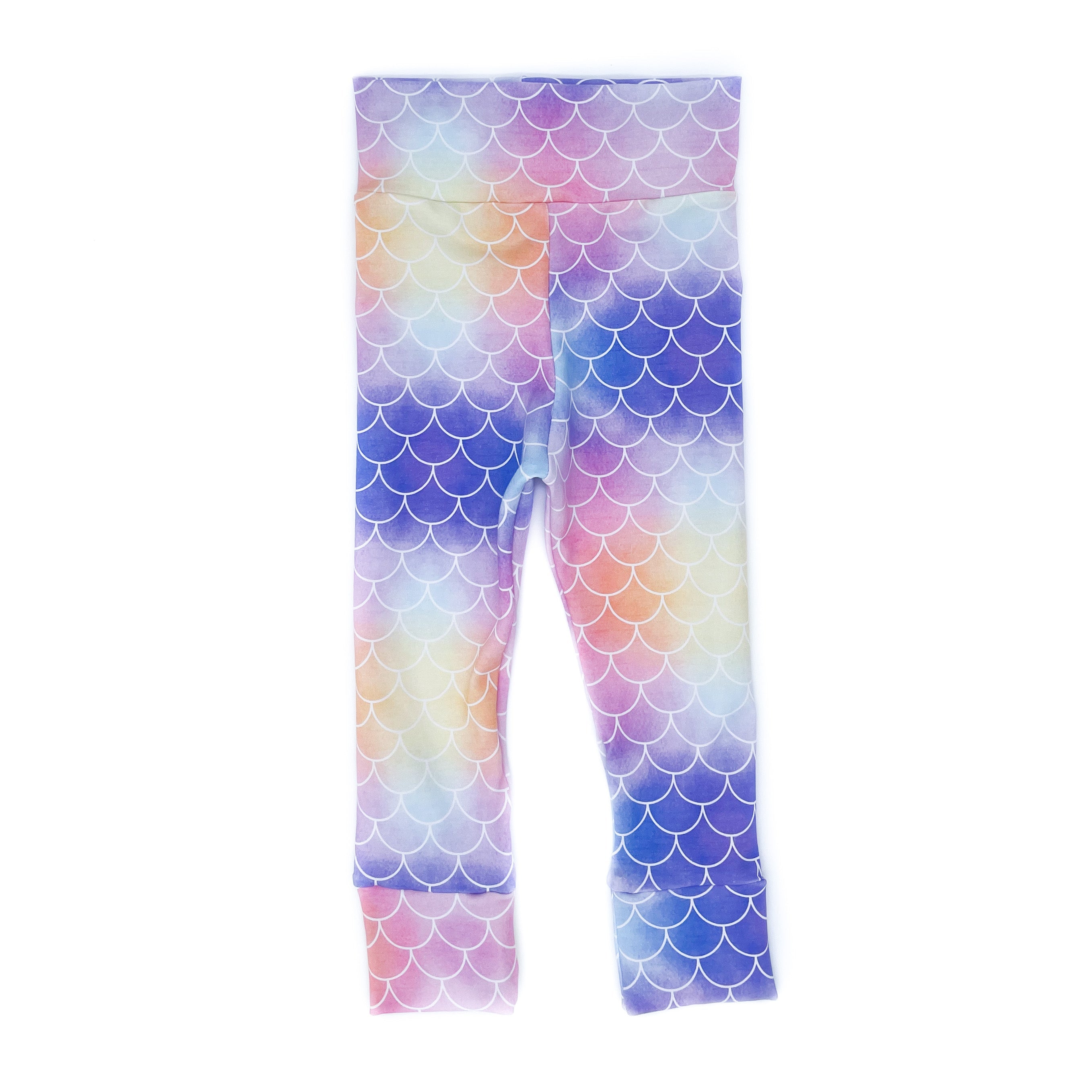 Pastel Mermaid Leggings (Matching)