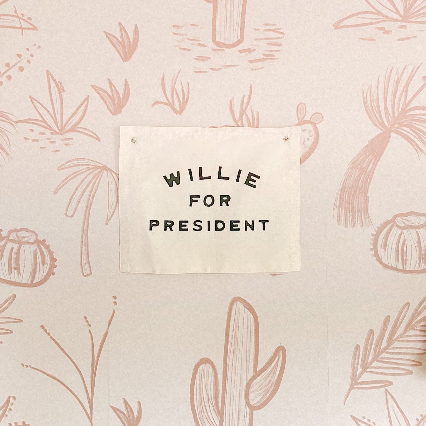 willie for president banner