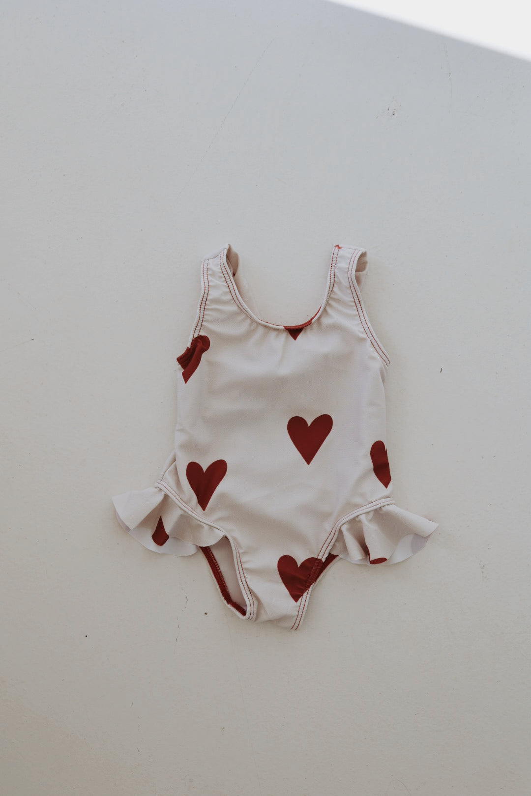 Queen of Hearts | Girl Sleeveless Swimsuit