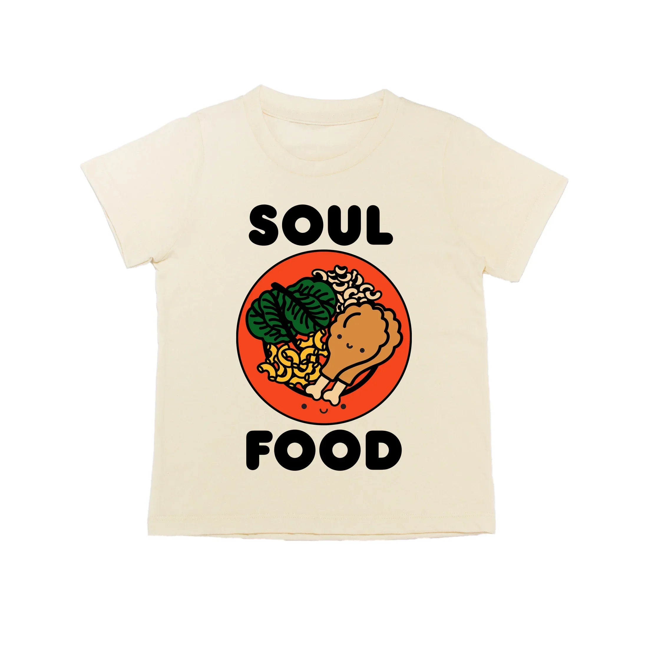 Sunny and Ted X Mochi Kids Soul Food Baby + Kids + Adult tee