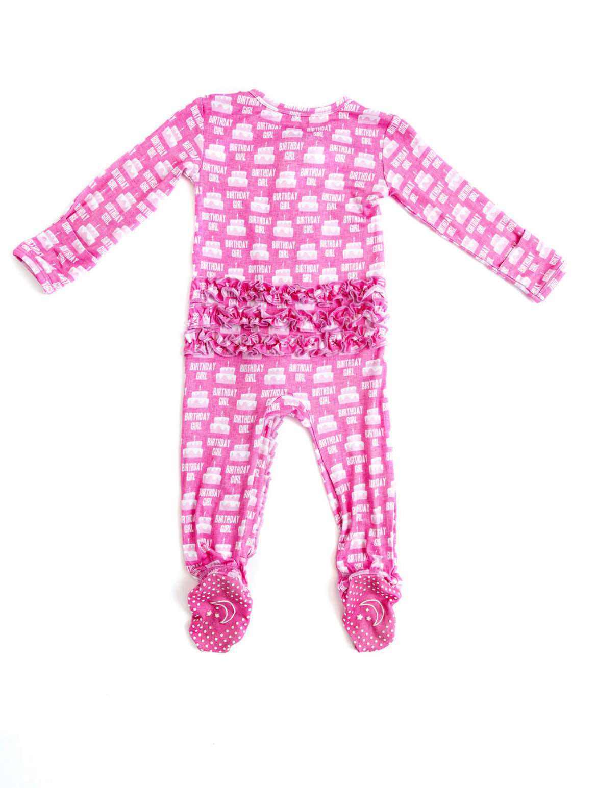 Birthday Girl Ruffle Footed Onesie