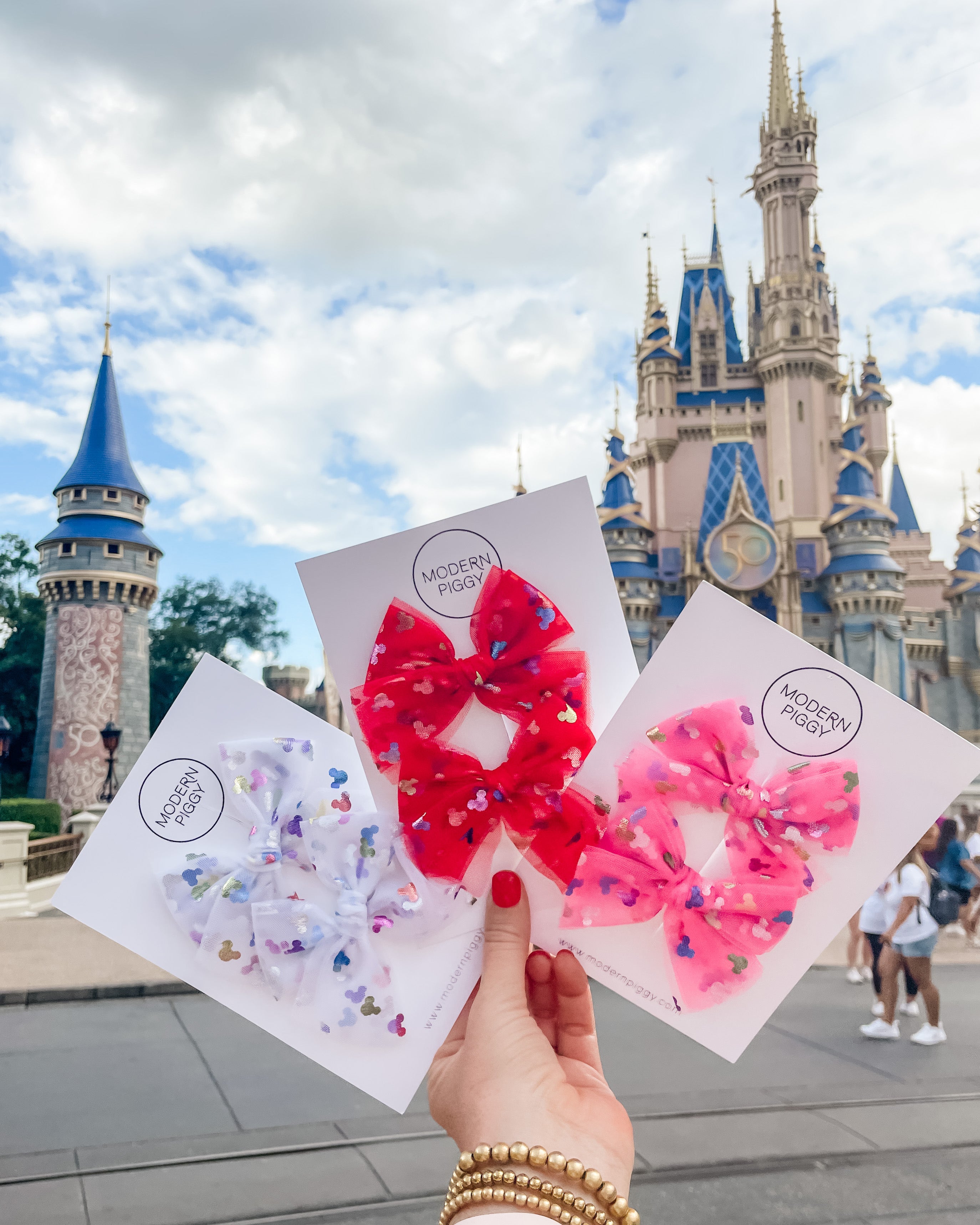 Bibbidi Bobbidi - White | Tulle Bow