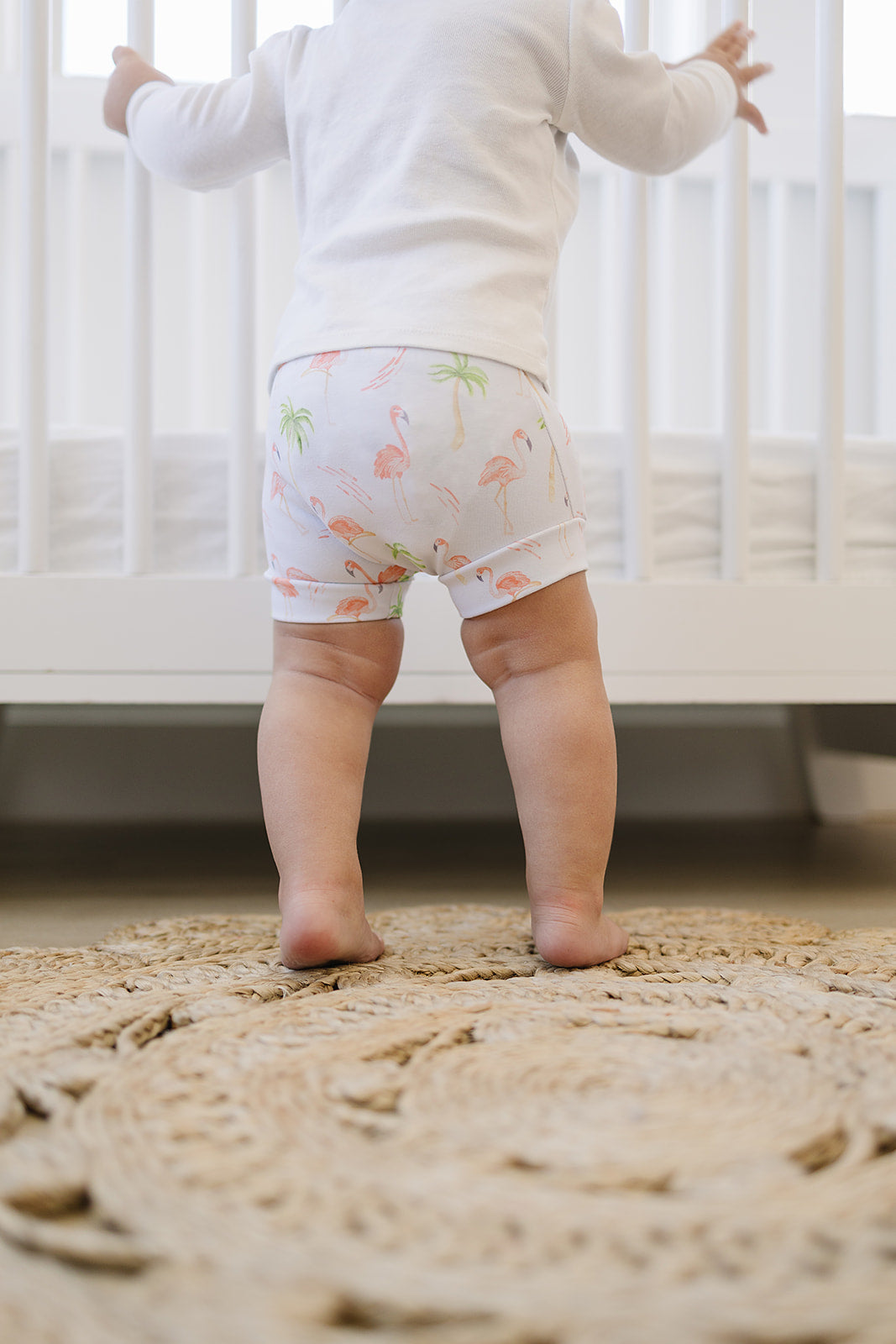 Peach Flamingo Shorties (Matching)