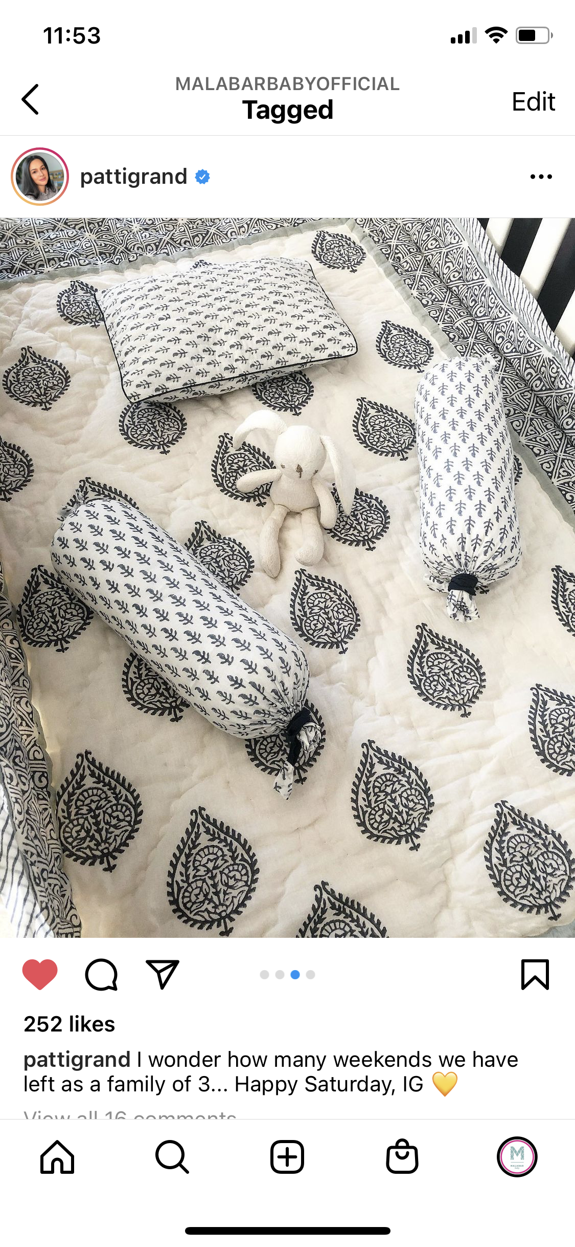 Perfect Baby Shower Bedding Gift Set
