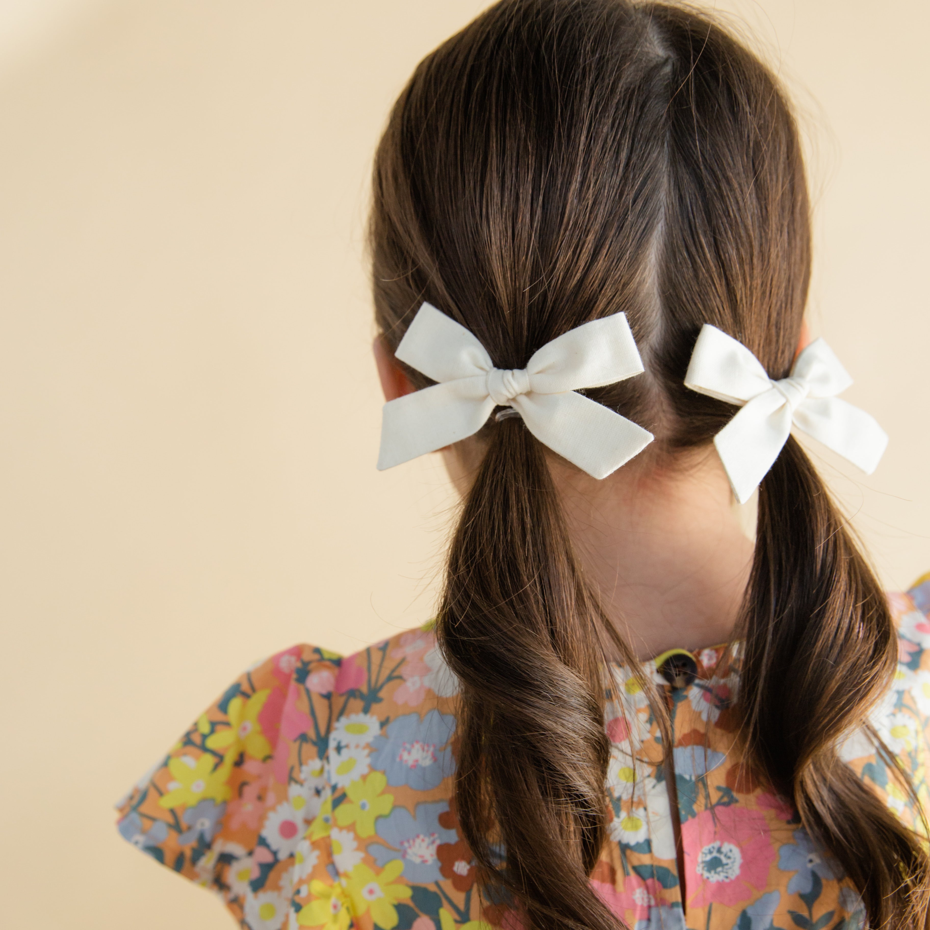 Whisper | Pigtail Set - Hand-tied Bow