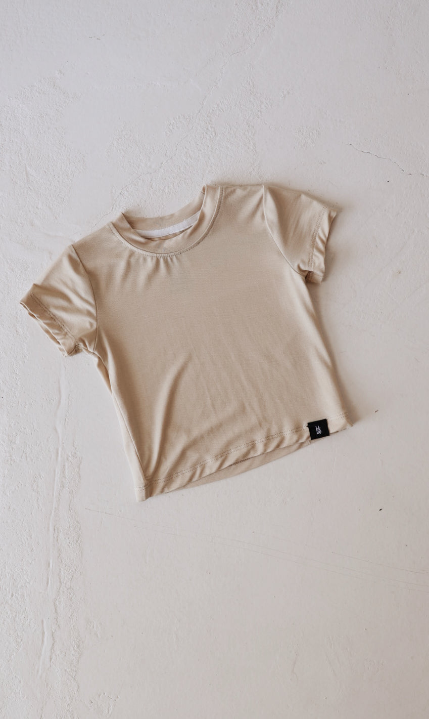 Basic Bamboo Tee | Cloud White