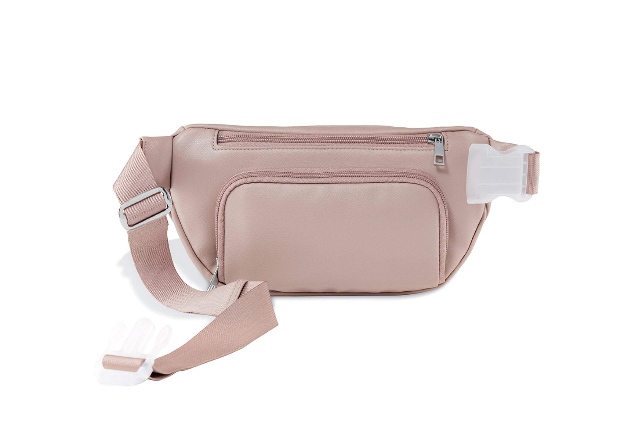 Kibou Vegan Leather Diaper Bag - Blush
