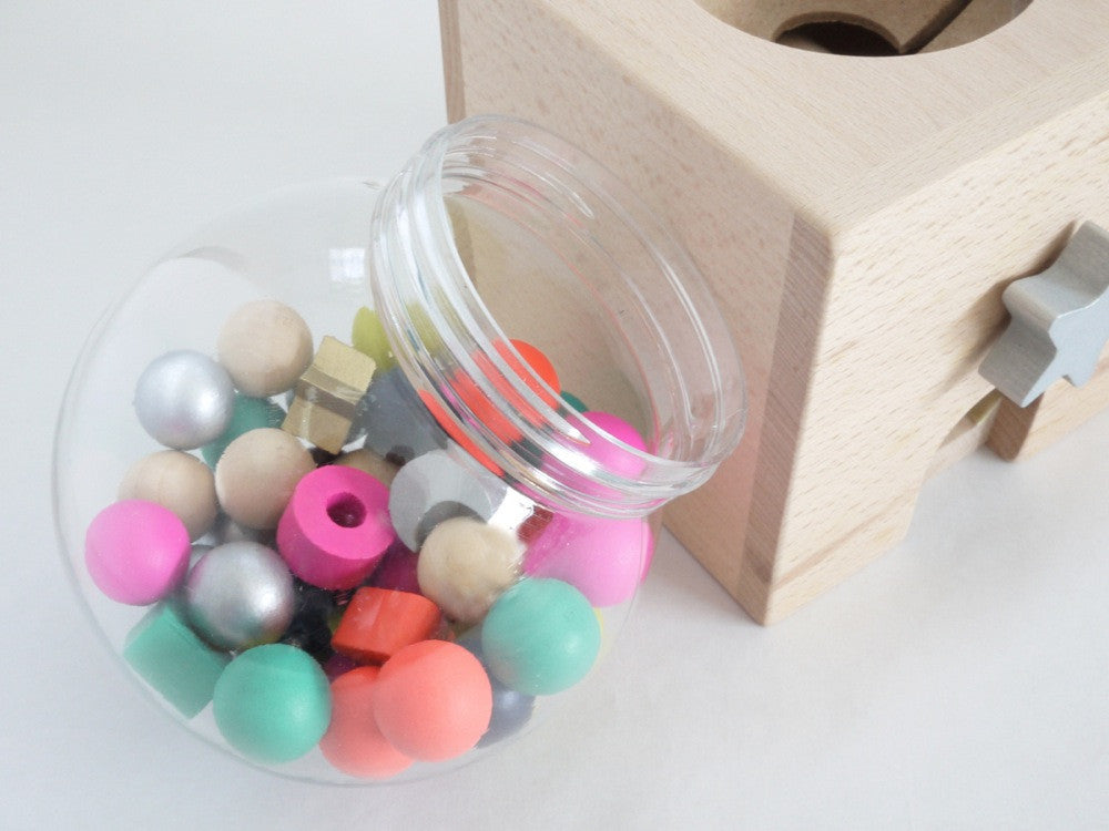 Wooden Gumball Machine Pretend Play Toy
