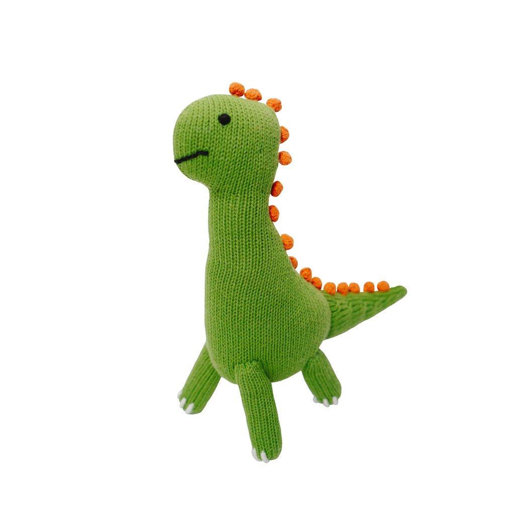 Knit Brontosaurus Dinosaur Toy - Why and Whale