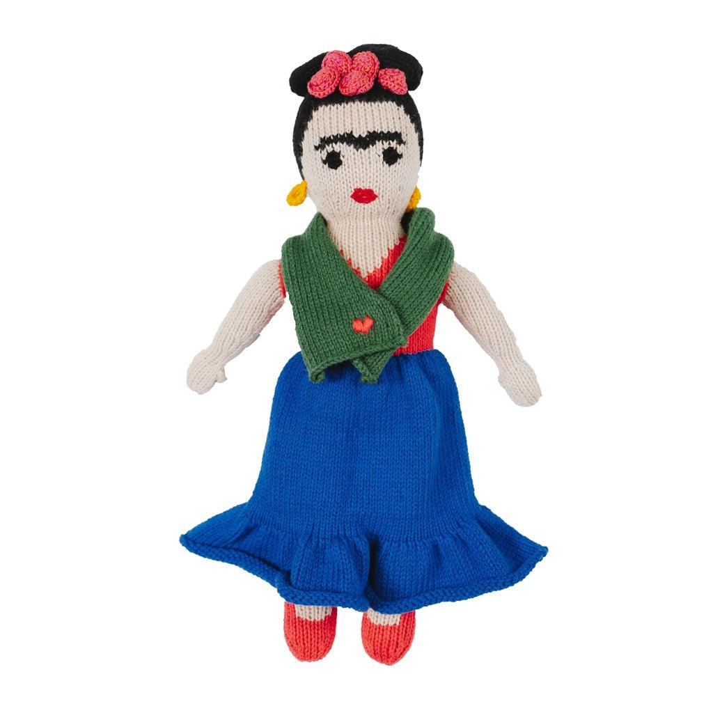 Knit Frida Kahlo Toy - Why and Whale