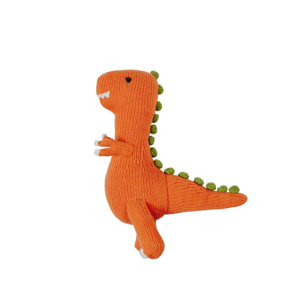 Knit T-Rex Dinosaur Toy - Why and Whale