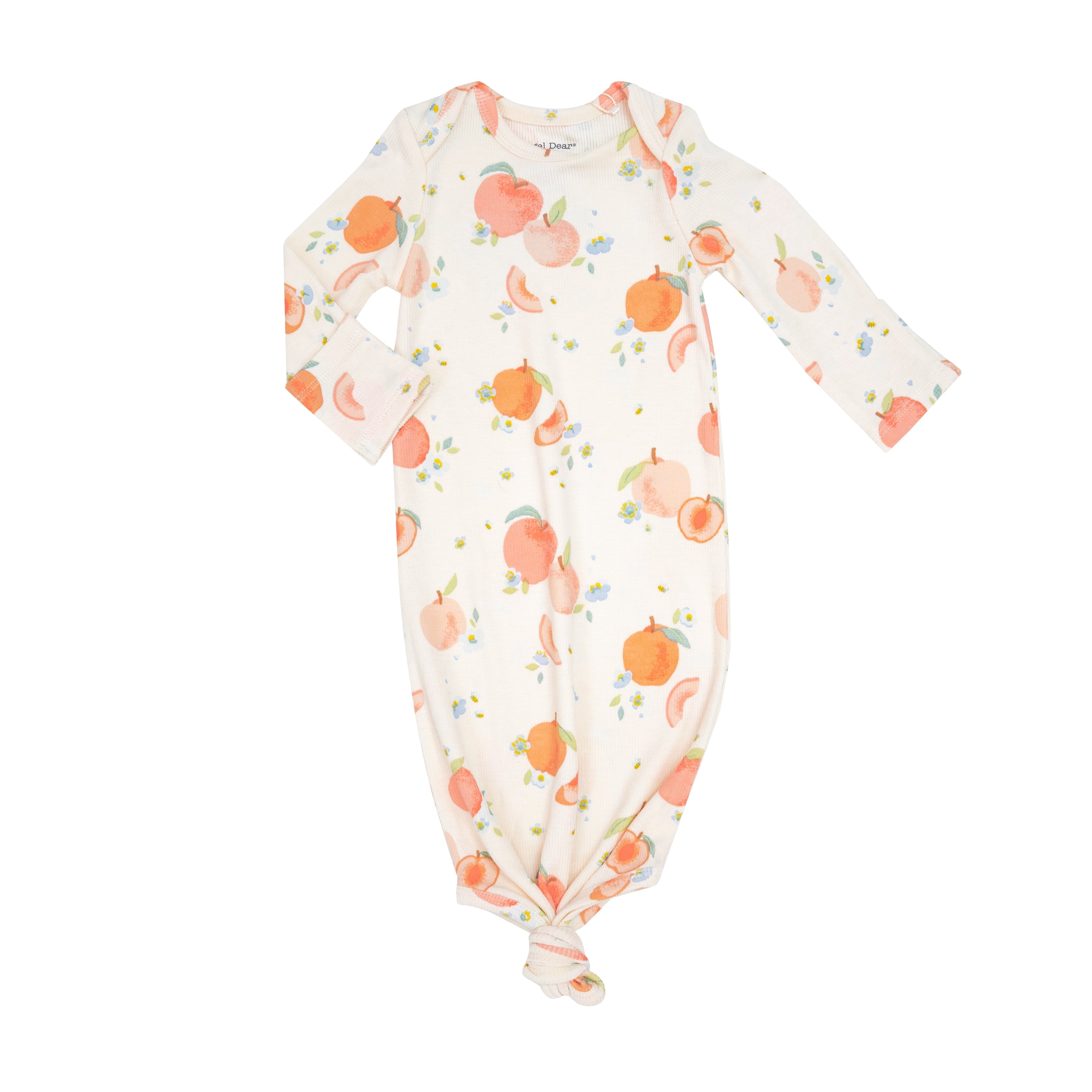 Knotted Gown - Spring Peaches